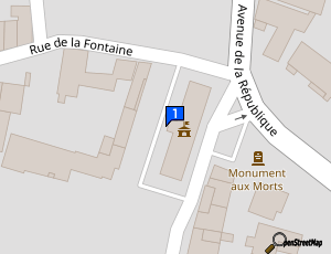 Carte Garage De La Cite Rn 89 St Leon