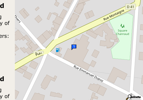 Carte Garage Seaut