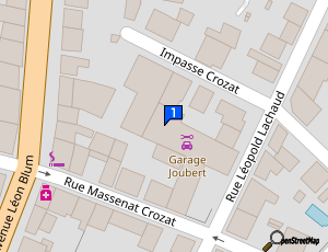 Carte Garage Joubert