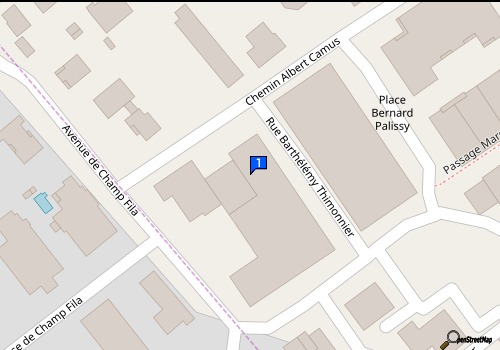Carte Garage De La Zac