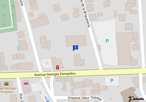 Carte Garage Sauvanet