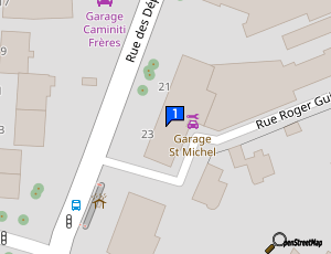 Carte Garage Saint Michel