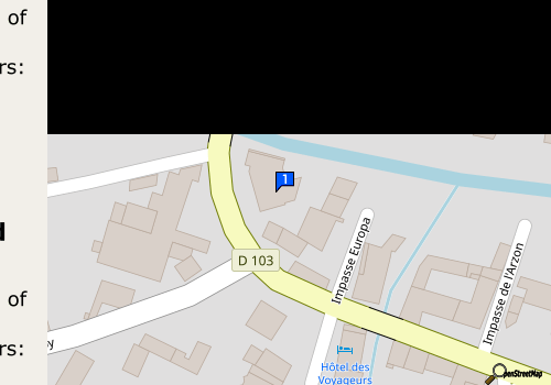 Carte Eric Pneus Service