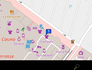 Carte Lavo St Martin