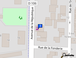 Carte Alpes Auto Depannage