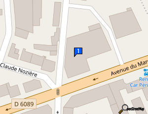 Carte Sarl B D Autos