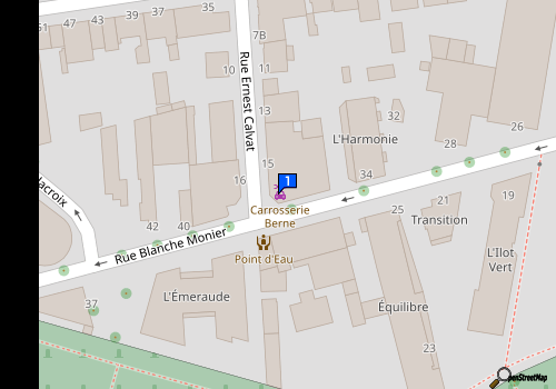 Carte Berne Olivier Carrosserie
