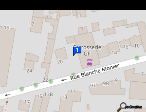 Carte Gf Carrosserie