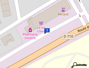 Carte Eurl Lalande Automobile