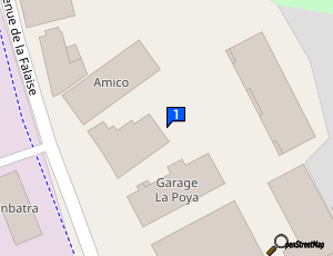 Carte Garage De La Poya