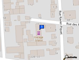 Carte Garage Grassi Gilbert