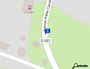 Carte Garage Du Pont Vert