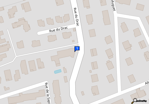 Carte Sarl Garage Du Drac