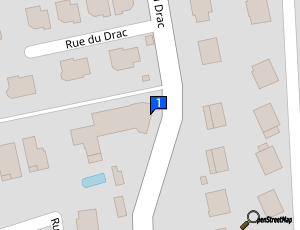 Carte Sarl Garage Du Drac