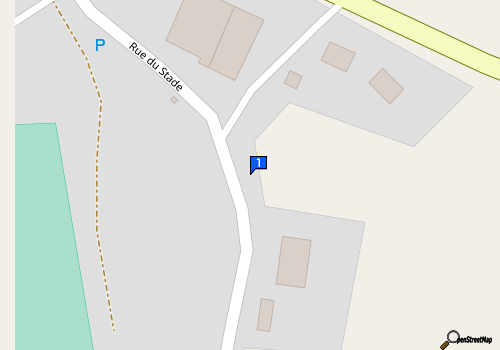 Carte Garage Tschaggeny