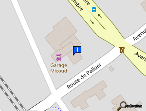 Carte Garage Benjamin Micoud