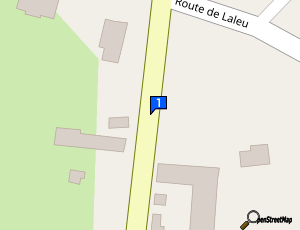 Carte Eurl Garage Dely