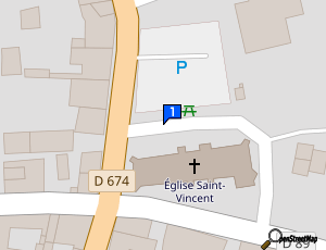 Carte Garage Cornuault Sarl