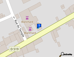 Carte Sas Ste Des Ets Blanchard