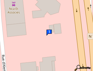 Carte Guillon Automobiles Sas