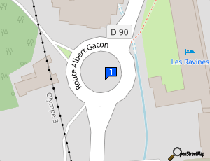 Carte Meribel Garage