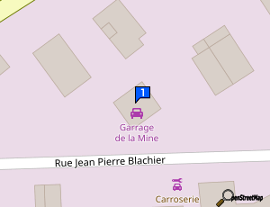 Carte Garage Des Mines