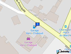 Carte Garage Henri Chaboud