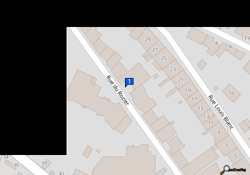 Carte Garage Chatard