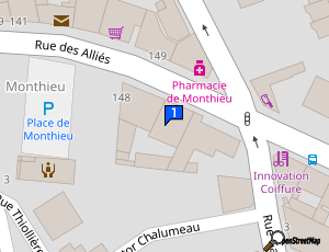 Carte Le Garage De Monthieu