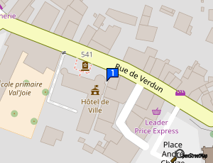 Carte Sarl Garage Des Rieux