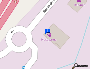 Carte Garage Mondon Pascal Eurl