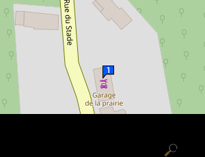 Carte Garage De La Prairie