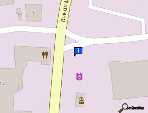 Carte Etablissements Duperray