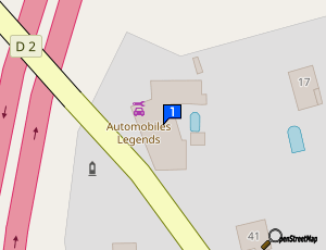 Carte Automobiles Legends