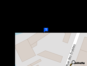 Carte Duverney Val Savoie Automobile