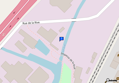 Carte Garage De La Rive