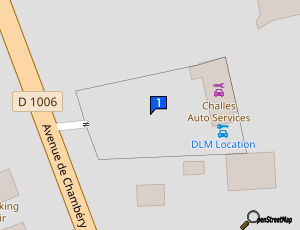 Carte Challes Auto Services