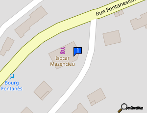 Carte Garage Auto Mecadom