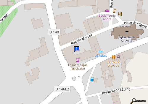 Carte Sarl La Mecanique Jarnacaise