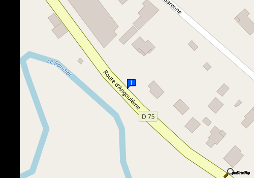 Carte Garage Marquet