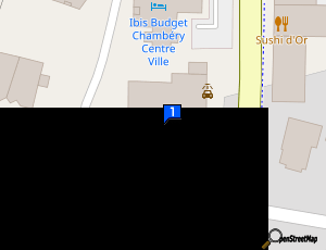 Carte Sarl Le Tunel Savoie