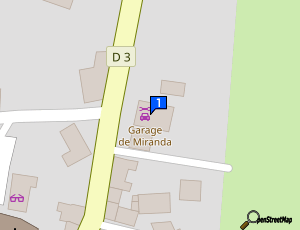 Carte Garage Du Mont Ceix