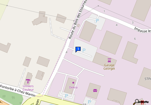 Carte Sarl Bernard Georget