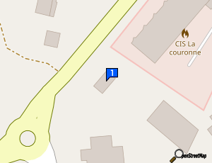 Carte Garage La Couronne