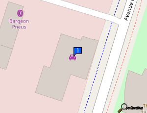 Carte Villefontaine Automobiles Sa