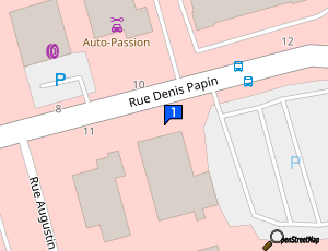 Carte Garage Thomas Benard