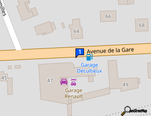 Carte Garage Decultieux