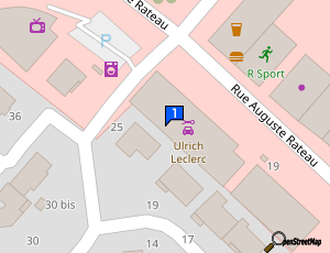 Carte Leclerc Ulrich