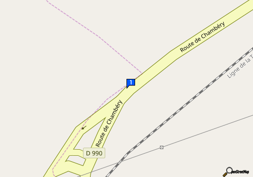 Carte Albertville Depannage