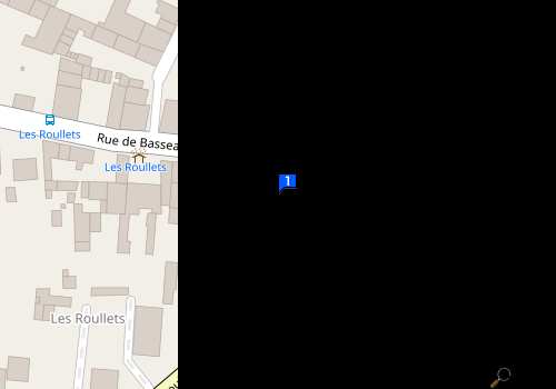 Carte Garage Viale Alain
